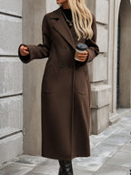 Dubbelknäppt trenchcoat