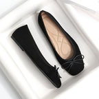 svarta ballerinaskor