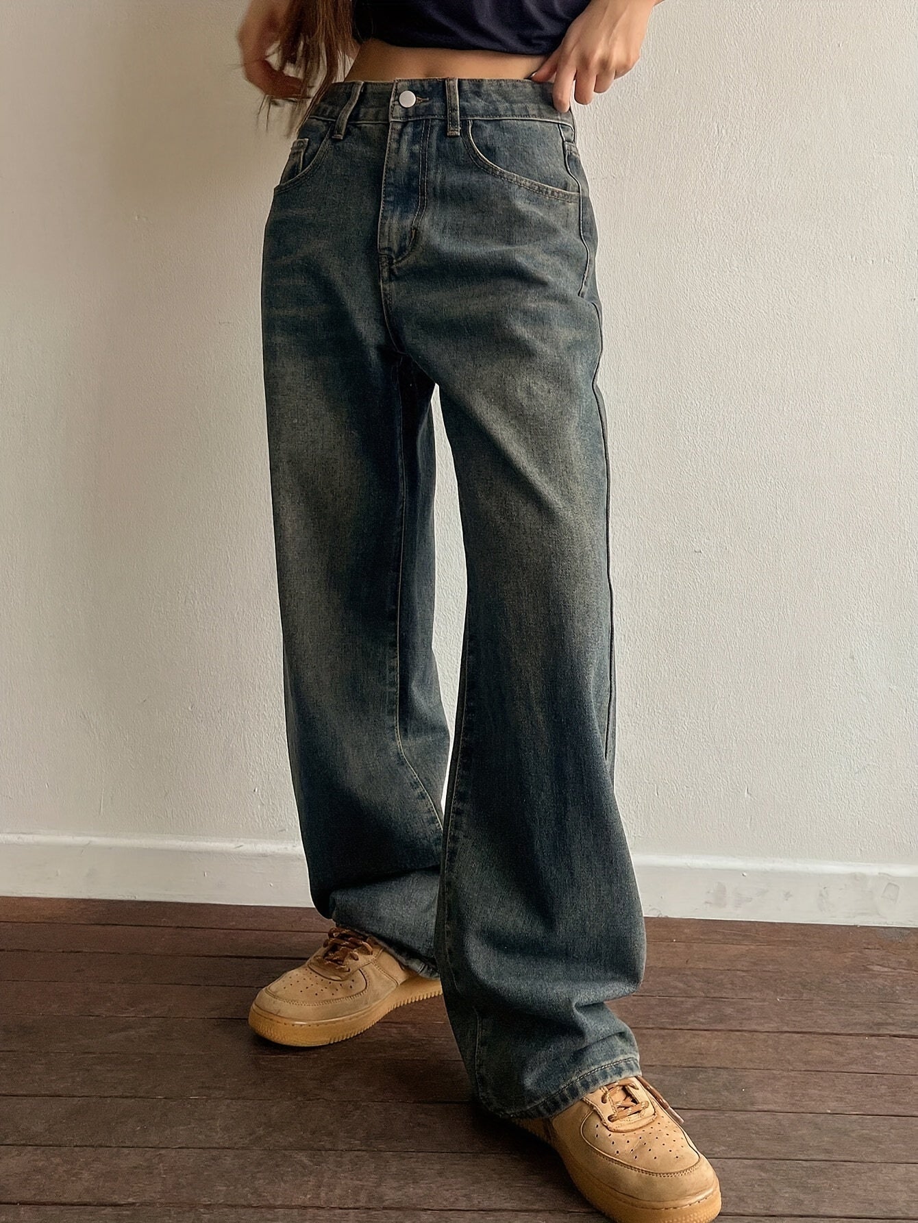 Vintage Retro Boyfriend Jeans