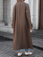 Hållbar Lång Trenchcoat