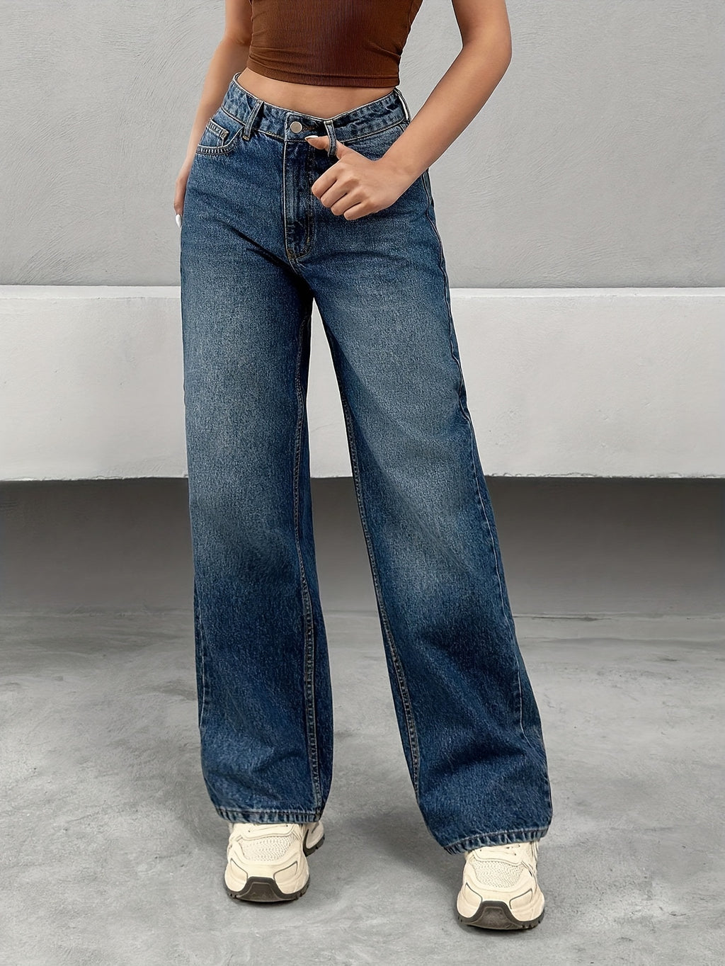 Casual Vida Jeans i Vintage Stil