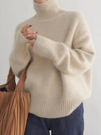 Tröja med Hög Krage