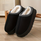 Mjuka vintertofflor med tjock sula