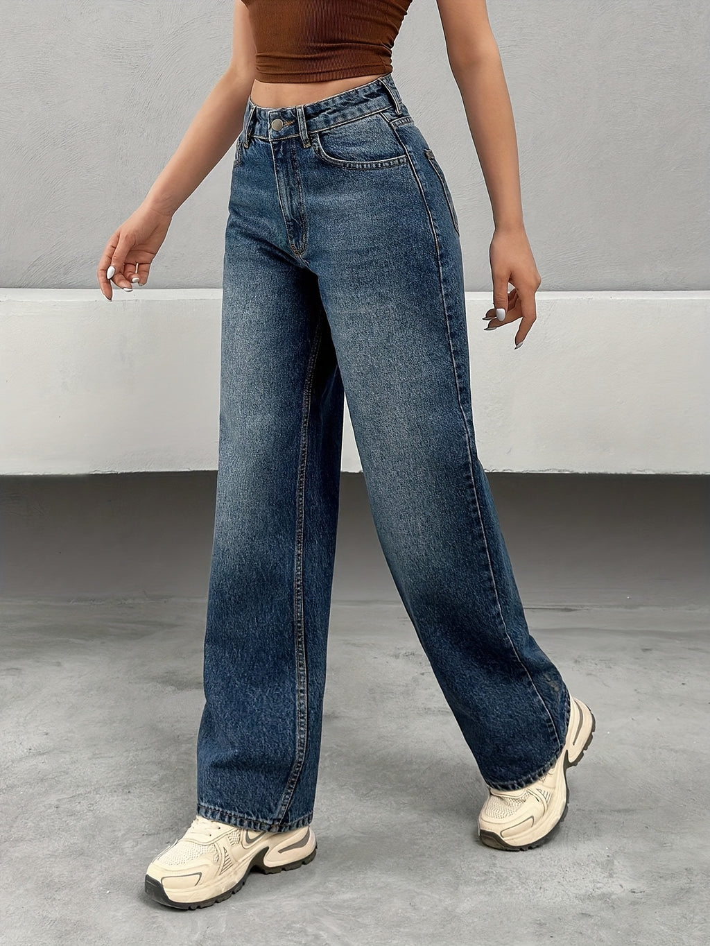 Casual Vida Jeans i Vintage Stil