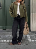 Oversized Mellanjacka