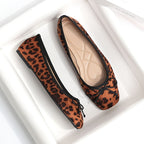 Leopard Ballerinaskor